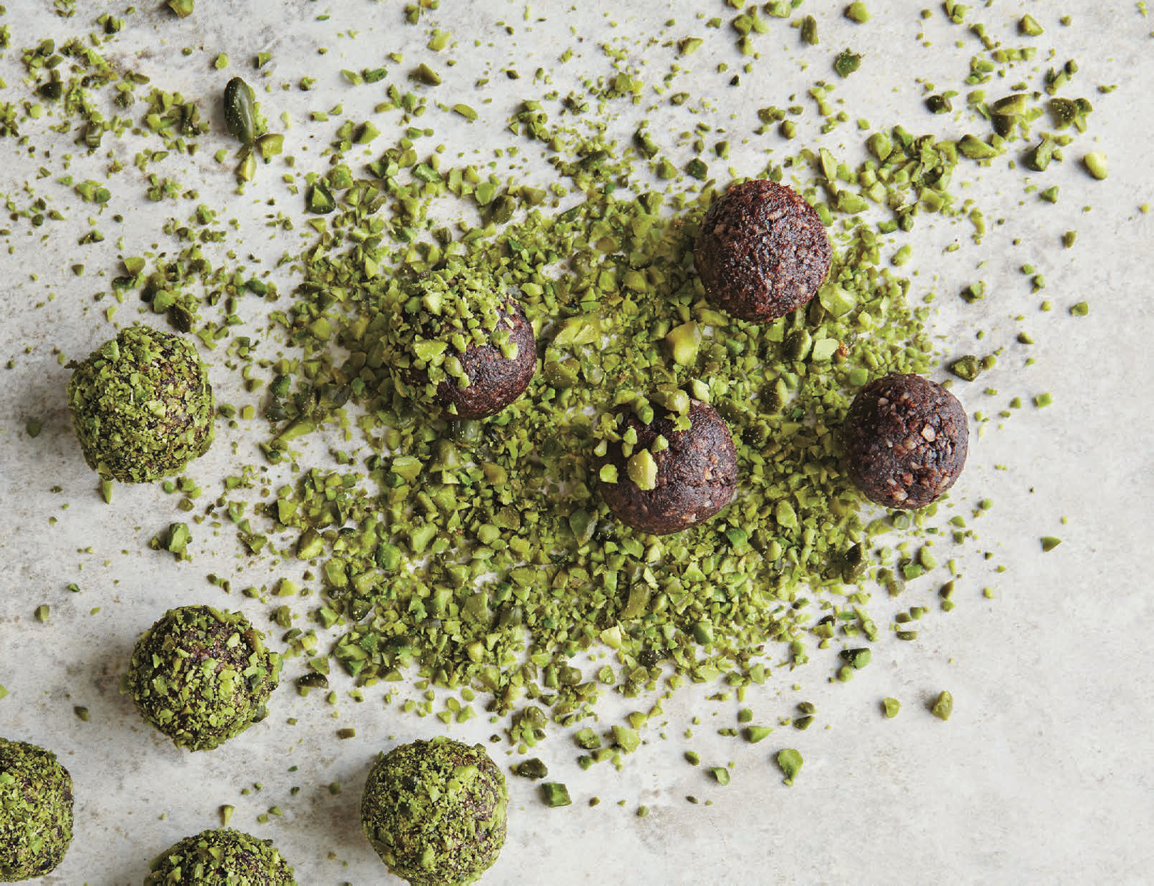 Date & Pistachio Balls