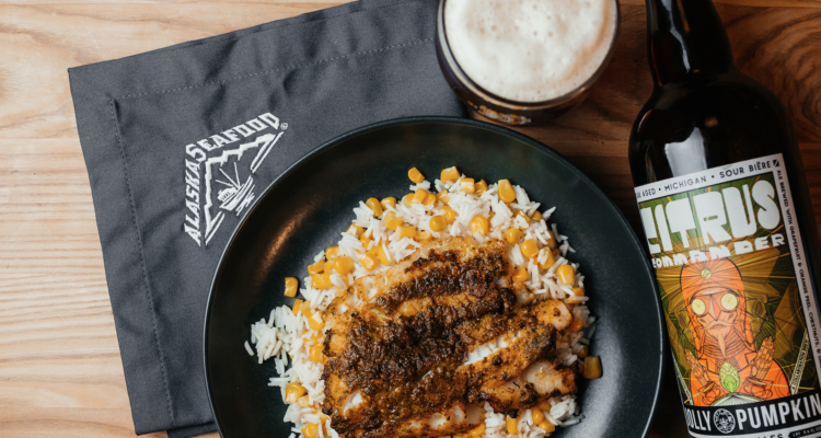Wild Alaskan Pollock with Louisiana Spices