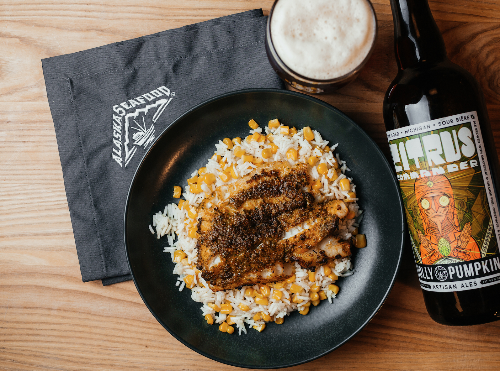 Wild Alaskan Pollock with Louisiana Spices