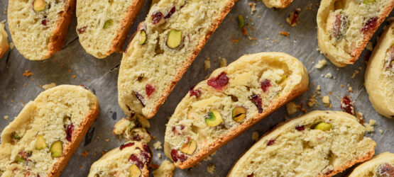 Pistachio & Cranberry Biscotti