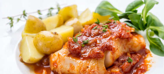 Tomato and Thyme Cod