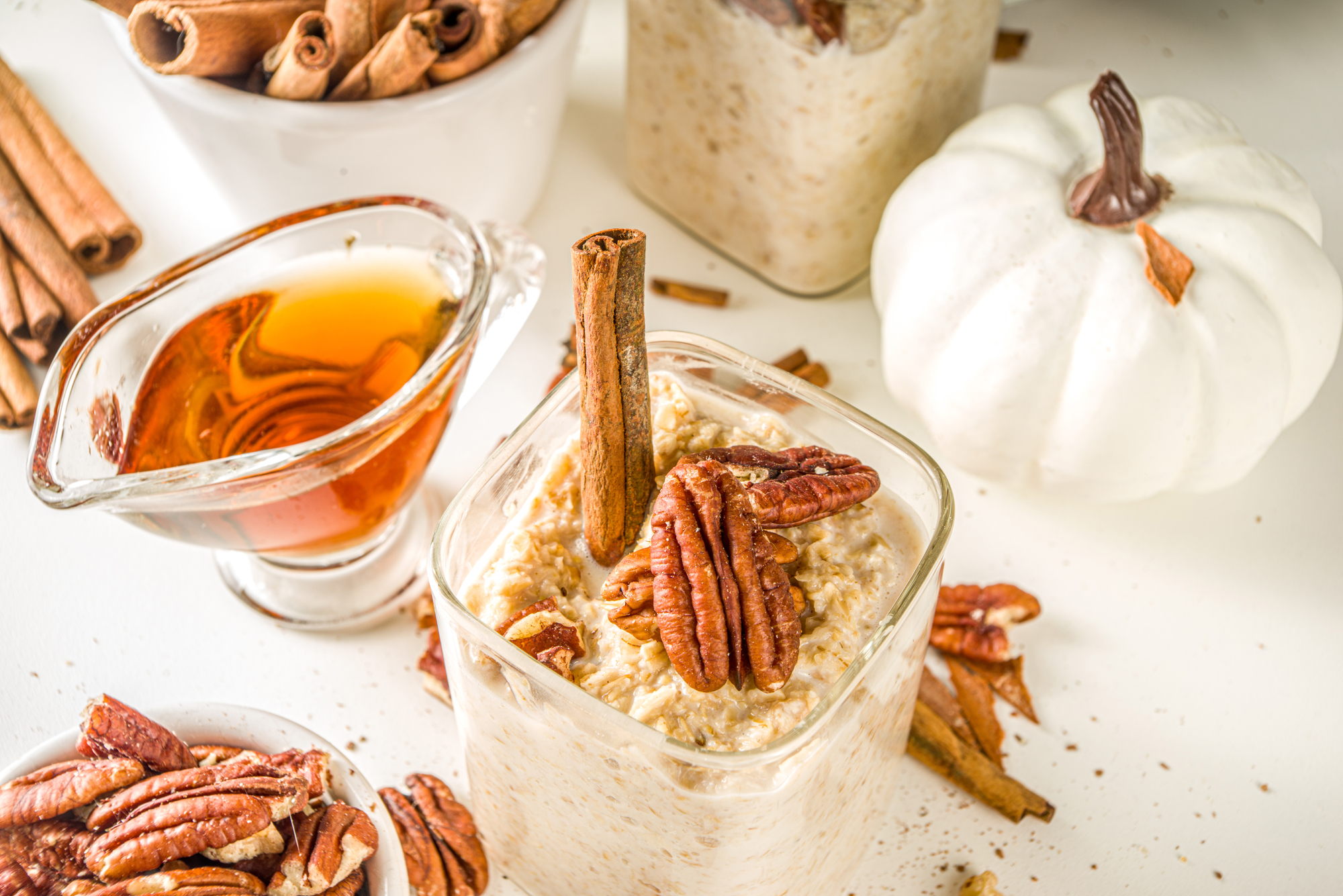Pecan And Almond Milk Porridge